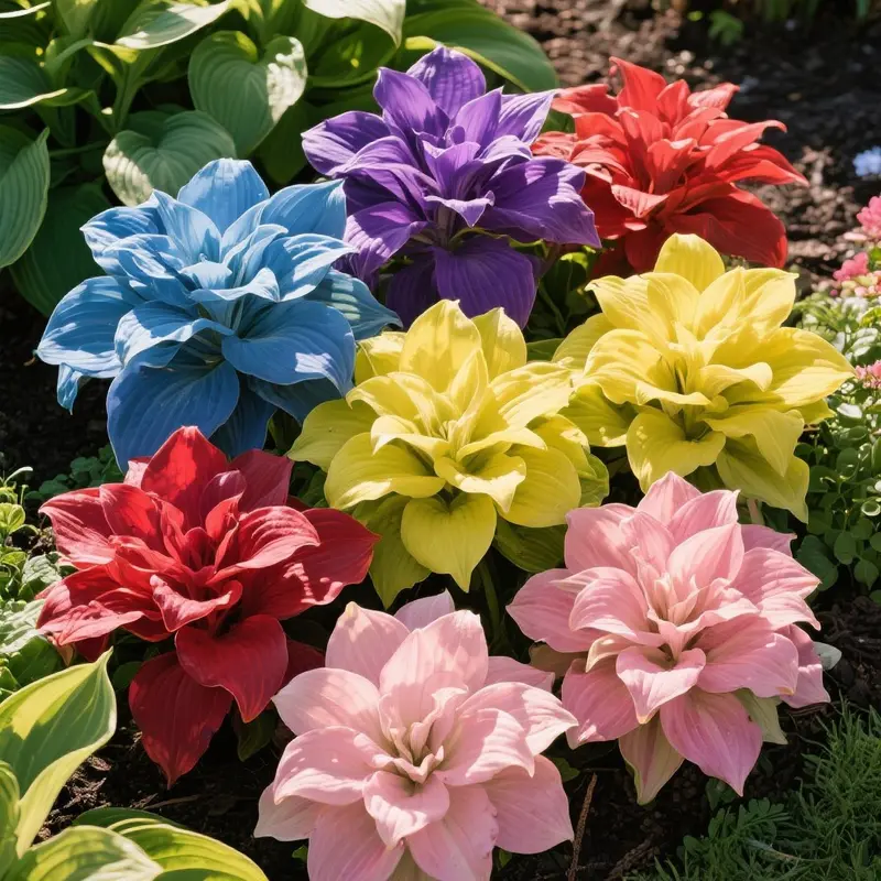 🌞 Easy-to-Grow Colorful Hostas for Year-Round Beauty🪴50 Seeds/Pcs