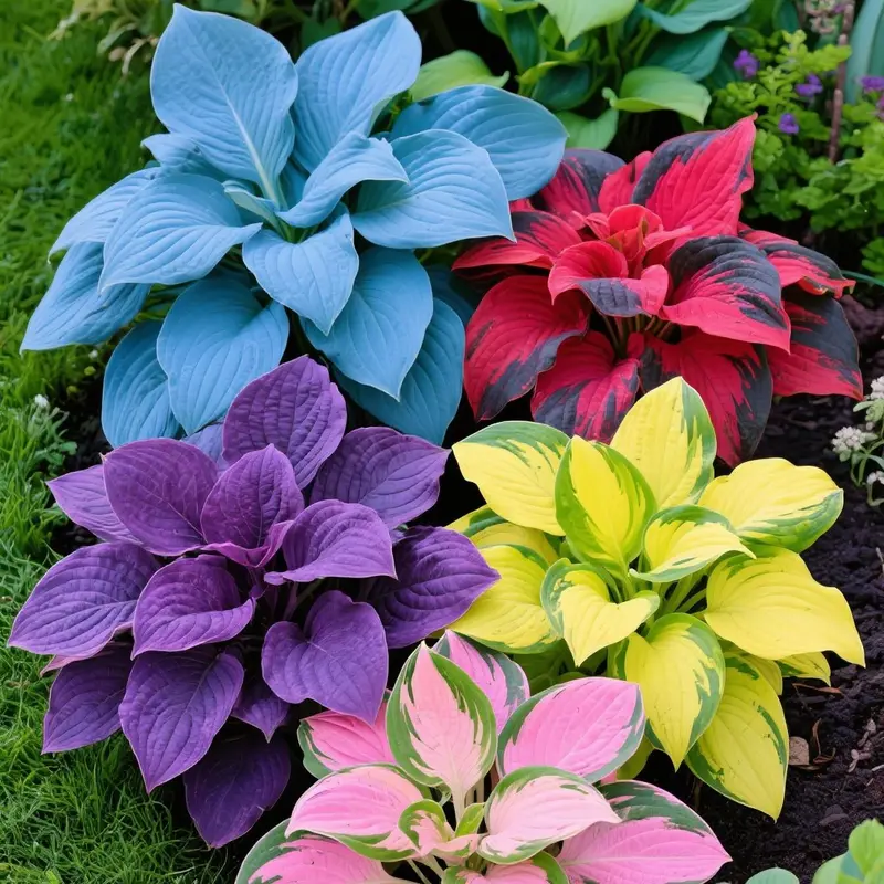 🌞 Easy-to-Grow Colorful Hostas for Year-Round Beauty🪴50 Seeds/Pcs