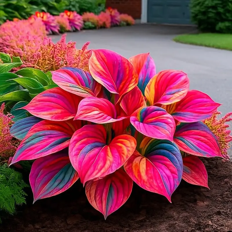 🌞 Easy-to-Grow Colorful Hostas for Year-Round Beauty🪴50 Seeds/Pcs