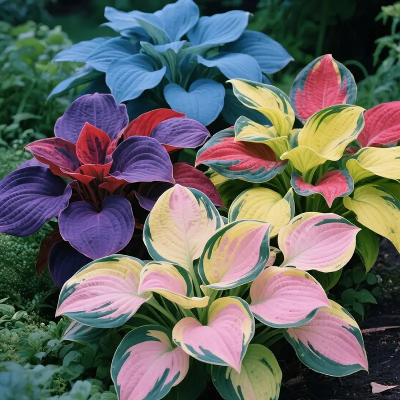 🌞 Easy-to-Grow Colorful Hostas for Year-Round Beauty🪴50 Seeds/Pcs