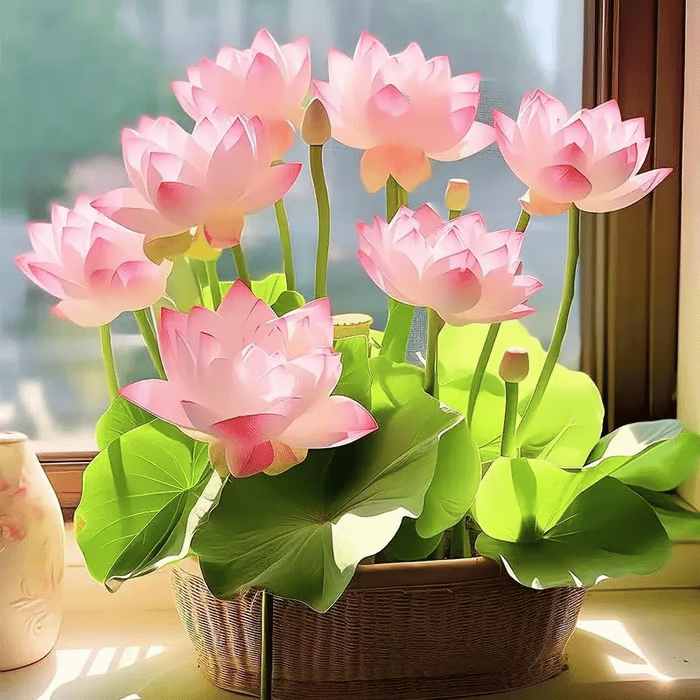 🔥HOT SALE 39% OFF💐Beautiful  Sacred Bonsai Bowl Lotus Flower Seeds (Can be planted in winter)