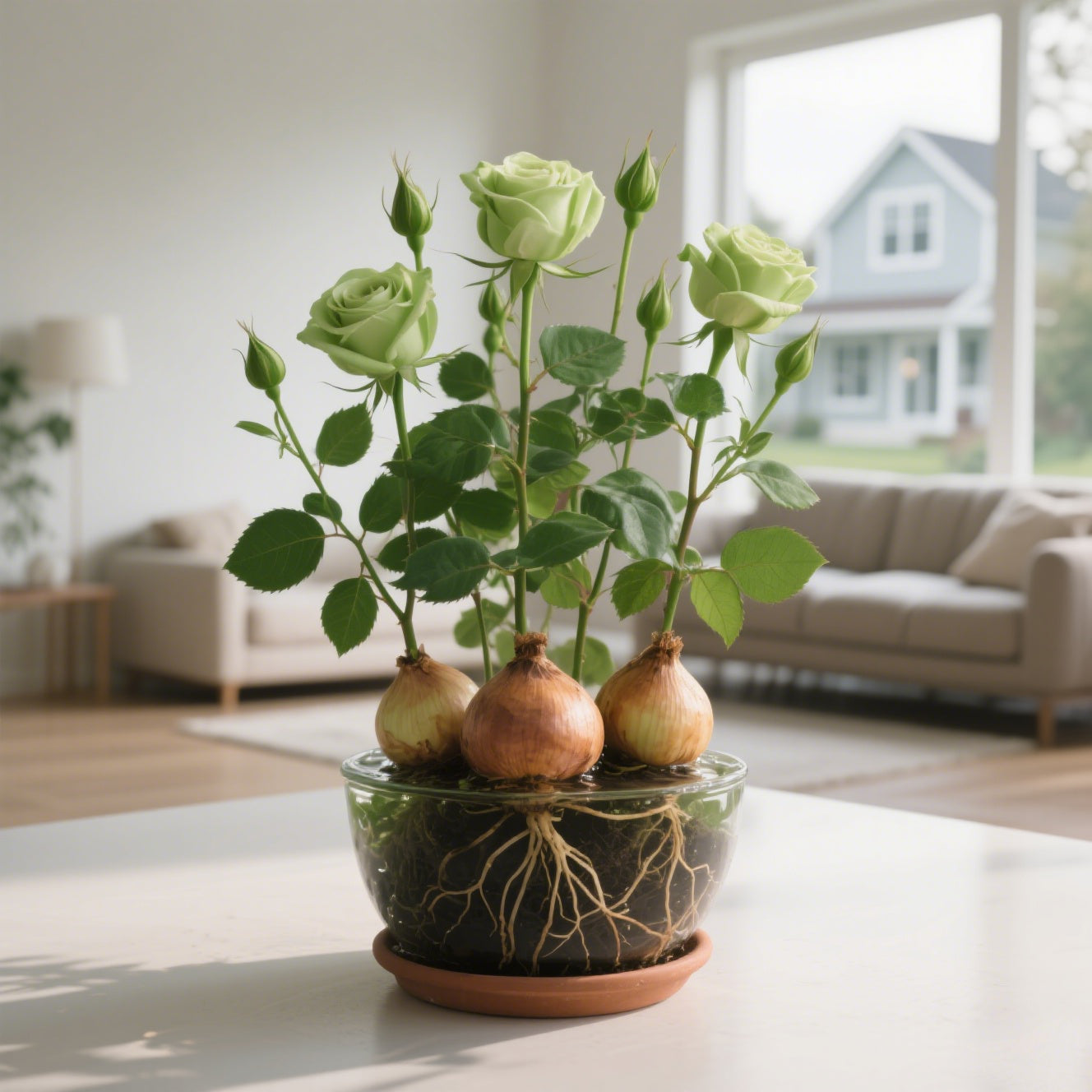 ✨Hydroponic Rose Bulbs -Enchanting Fragrant🌹Can be grown in water or soil